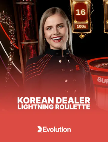 Korean Dealer Lightning Roulette