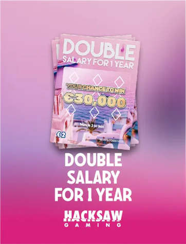 Double Salary for 1 Year