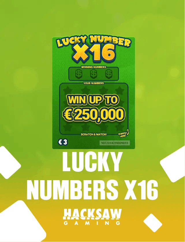 Lucky Numbers x16