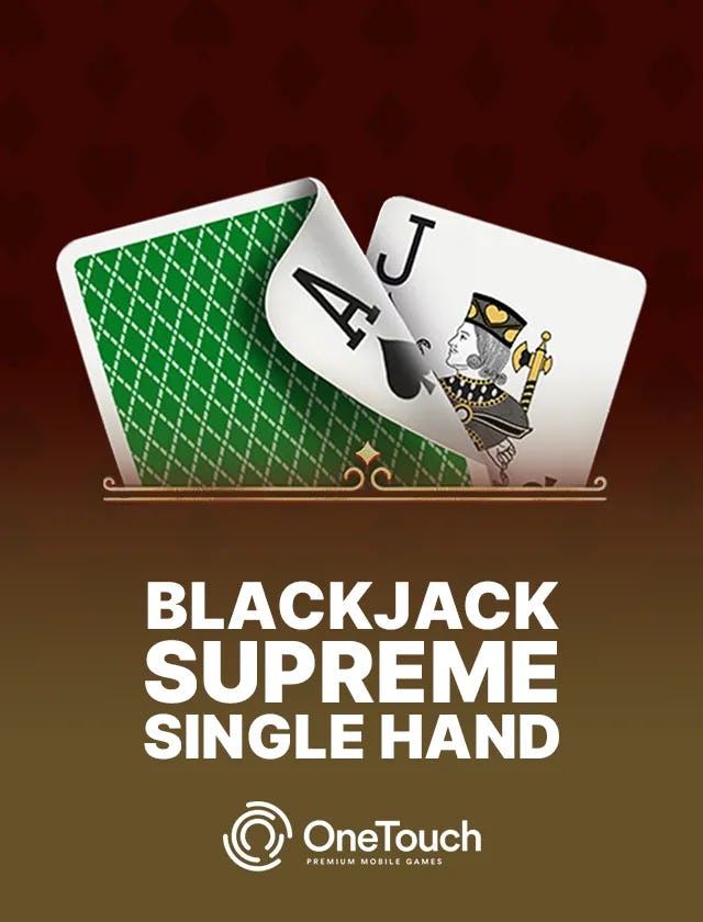 Blackjack supreme single hand